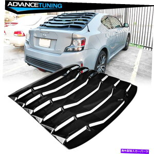 CO GAp[c tBbg11-16TCITCAEBhEtgKX[o[ - OXubN Fits 11-16 Scion TC Rear Window Windshield Louver - Gloss Black