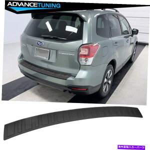 CO GAp[c tBbg14-18XotHX^[SJAop[VJo[veN^[K[hXebvv[g Fits 14-18 Subaru Forester SJ Rear Bumper Sill Cover Protector Guard Step Plate