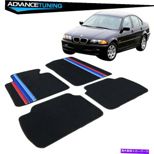 CO GAp[c 99-06 BMW E46 M3 3V[YOEt@Ng[tA}bgMJ[XgCviC Fits 99-06 BMW E46 M3 3-Series OE Factory Floor Mat M Color Stripe Nylon