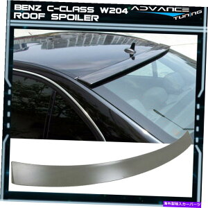 CO GAp[c 08-14 Benz C-Class W204 4DR 4DOORhABS OEX^CA[tl^o 08-14 Benz C-Class W204 4Dr 4Door Unpainted ABS OE Style Rear Roof Spoiler