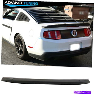 CO GAp[c tBbg10-14tH[h}X^ON[yRo[`uVFr[GT V6 GT500gNX|C[-ABS Fits 10-14 Ford Mustang Coupe Convertible Shelby GT V6 GT500 Trunk Spoiler - ABS