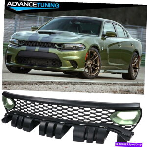 CO GAp[c `܂I 15-22_bW[dSRTXLbgpbNX^CtgOtGA_NgɓK Painted! Fits 15-22 Dodge Charger SRT Scat Pack Style Front Grille with Air Duct