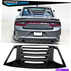 CO GAp[c tBbg11-22_bW`[W[Ikon V2X^CEBhEXN[v[o[ABSOXubN Fits 11-22 Dodge Charger IKON V2 Style Window Scoop Louver ABS Gloss Black