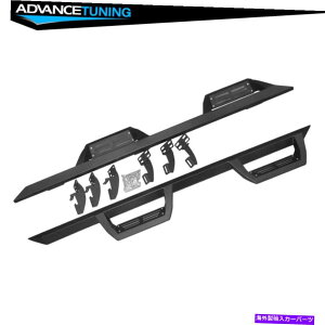 CO GAp[c tBbg07-18W[vO[JK/JK4hAjO{[hTChXebvlto[ Fits 07-18 Jeep Wrangler JK/JK Unlimited 4-Door Running Board Side Step Nerf Bar