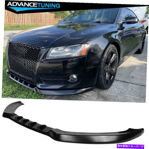 �C�O�� �G�A���p�[�c �t�B�b�g08-12�A�E�f�BA5 B8�N�[�y�R���o�[�`�u��2DOORMX���h���t�����g�o���p�[���b�vPU Fits 08-12 Audi A5 B8 Coupe Convertible 2Door MX Unpainted Front Bumper Lip PU