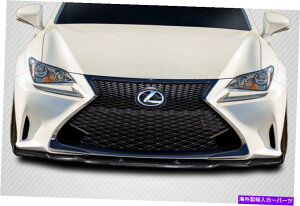 CO GAp[c 14-18NTXRCV[YRC200T RC350J[{t@Co[AGfUCtgbv115805 FOR 14-18 Lexus RC Series RC200T RC350 Carbon Fiber AG Design Front lip 115805