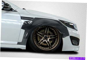 CO GAp[c 11-13Kia optimaJ[{t@Co[CPRCh{fBtgtF_[tA4pc 116248 FOR 11-13 Kia Optima Carbon Fiber CPR Wide Body Front Fender Flares 4PC 116248