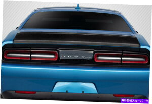 �C�O�� �G�A���p�[�c 08-20�_�b�W�`�������W���[�J�[�{���t�@�C�o�[�ے��I�ȃ��A�E�B���O�X�|�C���[116256 FOR 08-20 Dodge Challenger Carbon Fiber Iconic Rear Wing Spoiler 116256�y���s�A���i�z
