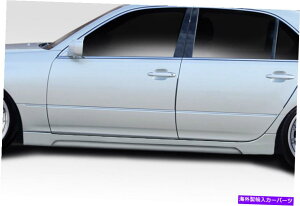 CO GAp[c 01-03NTXLSV[YLS430 W1TChXJ[gbJ[pl2 PC 114936 FOR 01-03 Lexus LS Series LS430 W1 Side Skirts Rocker Panels 2 PC 114936
