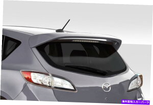 海外製 エアロパーツ 10-13マツダ3ターボルックリアルーフウィングネタバレ-115974 FOR 10-13 Mazda 3 Turbo Look Rear Roof Wing Spoiler- 115974