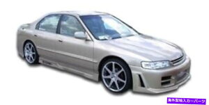 海外製 エアロパーツ 94-97ホンダアコード4DRスパイダーサイドスカートロッカーパネル2PC 101450 FOR 94-97 Honda Accord 4DR Spyder Side Skirts Rocker Panels 2pc 101450