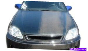 CO GAp[c 99-00z_VrbNJ[{t@Co[OEt[h102066 FOR 99-00 Honda Civic Carbon Fiber OE Hood 102066