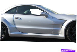 CO GAp[c 03-12̃ZfXSLNXR230 AF1V[YCh{fBR{TChXJ[g108021 FOR 03-12 Mercedes SL Class R230 AF1 Series WideBody Conv Side Skirts 108021