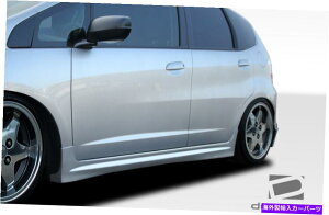 CO GAp[c 09-13z_tBbg^CvMTChXJ[gbJ[pl2PC 106930 FOR 09-13 Honda Fit Type M Side Skirts Rocker Panels 2pc 106930