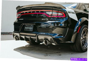 CO GAp[c 15-21_bW[dAC-RD15DGCR-MBMBX^CJ[{t@Co[AoX MB Style Carbon fiber rear valance for 15-21 Dodge Charger AC-RD15DGCR-MB