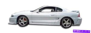 CO GAp[c 94-98tH[h}X^ORgTChXJ[gbJ[pl2PC 101436 FOR 94-98 Ford Mustang Colt Side Skirts Rocker Panels 2pc 101436
