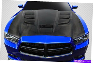 CO GAp[c 11-14p_bW[dJ[{t@Co[hebNoCp[t[h113116 FOR 11-14 Dodge Charger Carbon Fiber DriTech Viper Hood 113116
