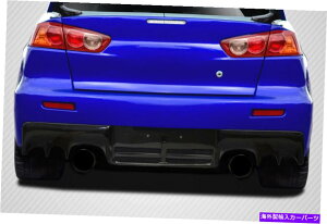 �C�O�� �G�A���p�[�c 08-15��Mitsubishi Lancer EVO X�J�[�{���t�@�C�o�[�h���e�b�NOEM���b�N�f�B�t���[�U�[114414 FOR 08-15 Mitsubishi Lancer Evo X Carbon Fiber DriTech OEM Look Diffuser 114414�y���s�A���i�z