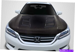 CO GAp[c 13-15z_AR[h4DRJ[{t@Co[AMSt[h115505 FOR 13-15 Honda Accord 4DR Carbon Fiber AMS Hood 115505