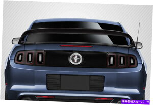 CO GAp[c 10-14tH[h}X^OJ[{t@Co[GT350bNAEBOl^o2PC 115077 FOR 10-14 Ford Mustang Carbon Fiber GT350 Look Rear Wing Spoiler 2PC 115077