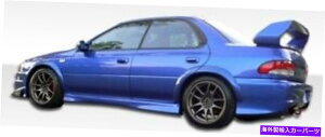 CO GAp[c 93-01̃XoCvbTSX|[cTChXJ[gbJ[pl2PC 104497 FOR 93-01 SUBARU Impreza S-Sport Side Skirts Rocker Panels 2pc 104497