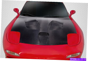 CO GAp[c 93-97}c_RX-7J[{t@Co[XN[^[t[h115129 FOR 93-97 Mazda RX-7 Carbon Fiber Scooter Hood 115129
