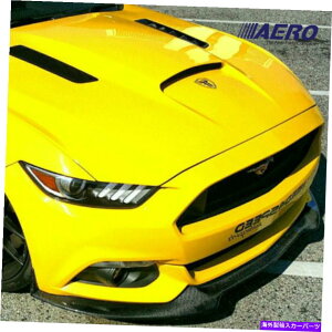 CO GAp[c CVXMoX^C15-17 Ford Mustang -Aero -aero- CVX Heat Extractor Style Fiberglass Hood for 15-17 Ford Mustang - AERO -