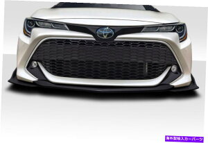�C�O�� �G�A���p�[�c 19-21�g���^�J���[���n�b�`�o�b�NT�X�y�b�N�t�����g���b�v116746 FOR 19-21 Toyota Corolla Hatchback T Spec Front Lip 116746�y���s�A���i�z