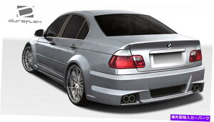 CO GAp[c 99-05 BMW 3V[YE46 4DR IfUCCh{fBAop[106513 FOR 99-05 BMW 3 Series E46 4DR I-Design WideBody Rear Bumper 106513
