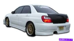 CO GAp[c 02-03 Subaru Impreza WRX STI 4DR CXs[hAbv100390 FOR 02-03 SUBARU Impreza WRX STI 4DR C-Speed Rear Lip 100390