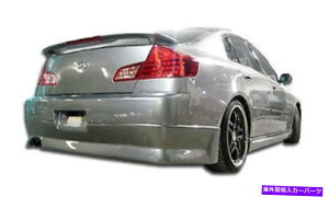 CO GAp[c 03-04̏ꍇGZ_G35 GTRyeBVAbv100471 FOR 03-04 Fits G Sedan G35 GT Competition Rear Lip 100471
