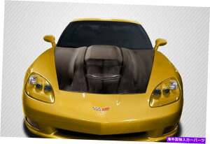 �C�O�� �G�A���p�[�c 05-13�V�{���[�R���x�b�gC6�J�[�{���t�@�C�o�[ZR1 V2�t�[�h115346 FOR 05-13 Chevrolet Corvette C6 Carbon Fiber ZR1 V2 Hood 115346