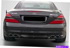 �C�O�� �G�A���p�[�c 03-06�����Z�f�XSL55 R230�J�[�{���t�@�C�o�[L�X�|�[�c���A�f�B�t���[�U�[112989 FOR 03-06 Mercedes SL55 R230 Carbon Fiber L Sport Rear Diffuser 112989