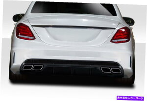 CO GAp[c 15-19̃ZfXCNXW5 C63bNAfBt[U[114376 FOR 15-19 Mercedes C Class W5 C63 Look Rear Diffuser 114376