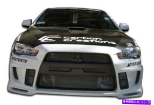 海外製 エアロパーツ 08-14ランサーエボリューション10 GTコンセプトフロントバンパー104638 FOR 08-14 Lancer Evolution 10 GT Concept Front Bumper 104638