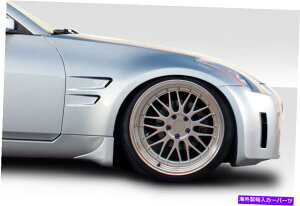 CO GAp[c 03-08Y350Z Z33 D-SPORT WIDE FRONT FENDERS 2 PC 114766 FOR 03-08 Nissan 350Z Z33 D-Sport Wide Front Fenders 2 PC 114766