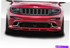 �C�O�� �G�A���p�[�c 12-16�̃W�[�v�O�����h�`�F���L�[SRT8�g���b�N�}�X�^�[�t�����g���b�v115754 FOR 12-16 Jeep Grand Cherokee SRT8 Trackmaster Front Lip 115754�y���s�A���i�z