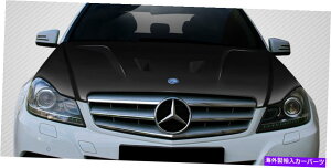 CO GAp[c 12-14̃ZfXCNXW204J[{t@Co[ubNV[YbNt[h112323 FOR 12-14 Mercedes C Class W204 Carbon Fiber Black Series Look Hood 112323