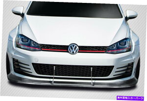 CO GAp[c 15-19tHNX[QSt / GTIJ[{t@Co[TKO RBStgbv115706 FOR 15-19 Volkswagen Golf / GTI Carbon Fiber TKO RBS Front Lip 115706
