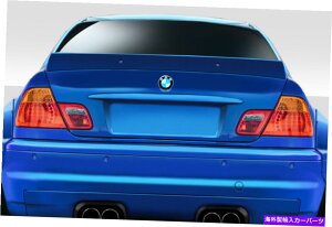 CO GAp[c 00-06 BMW 3V[YE46 2DR 01-06 M3 E46HAEBO113451 FOR 00-06 BMW 3 Series E46 2DR 01-06 M3 E46 Circuit Rear Wing 113451