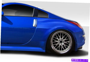 CO GAp[c 03-08Y350Z Z33f[AtF_[tA2 PC 113549 FOR 03-08 Nissan 350Z Z33 Demon Rear Fender Flares 2 pc 113549