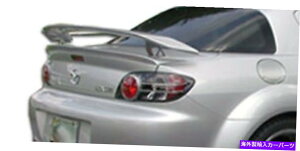 CO GAp[c 04-11}c_RX-8 M-1Xs[hEBOX|C[3PC 100585 FOR 04-11 Mazda RX-8 M-1 Speed Wing Spoiler 3pc 100585
