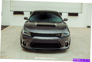 CO GAp[c 15-18_bW[d^Cv-DM AC-HD15DGCR-DM̃J[{t@Co[t[h Carbon Fiber Hood FOR 15-18 DODGE CHARGER TYPE-DM AC-HD15DGCR-DM