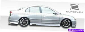 CO GAp[c 01-05z_VrbN4DRXpC_[TChXJ[gbJ[pl2PC 100242 FOR 01-05 Honda Civic 4DR Spyder Side Skirts Rocker Panels 2pc 100242