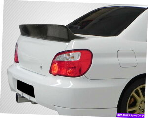 CO GAp[c 02-07 Subaru Impreza WRX 4DRJ[{t@Co[_EtH[XAEBOX|C[112988 FOR 02-07 SUBARU Impreza WRX 4DR Carbon Fiber Downforce Rear Wing Spoiler 112988