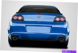 CO GAp[c 04-11}c_RX-8J[{t@Co[hebN_[NtH[XEBOX|C[114528 FOR 04-11 Mazda RX-8 Carbon Fiber DriTech Darkforce Wing Spoiler 114528