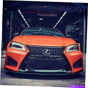 CO GAp[c GS F-Sport 16+X^Cϊtgop[2011-2015NTXGS350/450GA GS F-Sport 16+ Style Conversion Front Bumper for 2011-2015 Lexus GS350/450 AERO