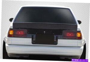 CO GAp[c 84-87g^J[2DRJ[{t@Co[RBSEBOX|C[115568 FOR 84-87 Toyota Corolla 2DR Carbon Fiber RBS Wing Spoiler 115568