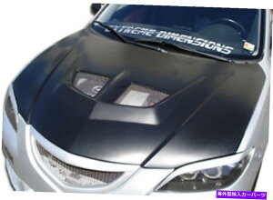 CO GAp[c 04-09 Mazda 3 4DR EVO HOOD 104158 FOR 04-09 Mazda 3 4DR Evo Hood 104158