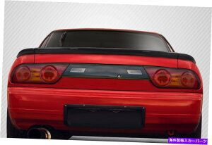 CO GAp[c 89-94Y240SX S13 HBJ[{t@Co[GP1AEBOX|C[3PC 115255 FOR 89-94 Nissan 240SX S13 HB Carbon Fiber GP1 Rear Wing Spoiler 3PC 115255